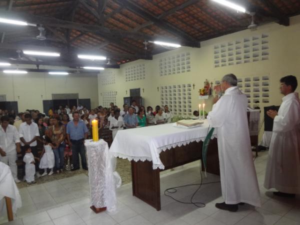 Festejos de S&atilde;o Jo&atilde;o Batista, no bairro Taboca.(Imagem:FlorianoNews)