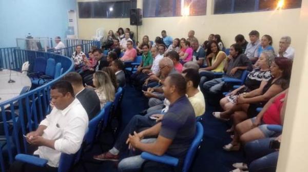 C&acirc;mara de Floriano abre ano legislativo com mensagem do prefeito Joel Rodrigues.(Imagem:FlorianoNews)