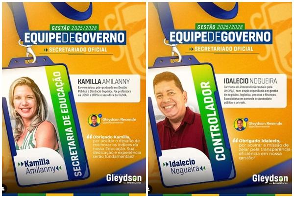 Prefeito Gleydson Resende anuncia secretariado para a gest&atilde;o 2025-2028 em Bar&atilde;o de Graja&uacute;(Imagem:Reprodu&ccedil;&atilde;o/Instagram)