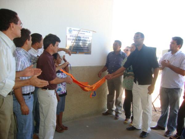 Inaugura&ccedil;&atilde;o da Escola do Rio Branco(Imagem:Amarelinho)
