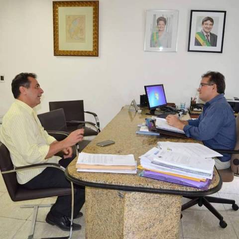 Gilberto Júnior se reúne com Secretário estadual de Governo