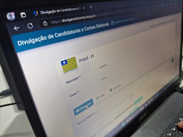 Mais de 96% de candidatos no Piauí entregaram prestações de contas parciais