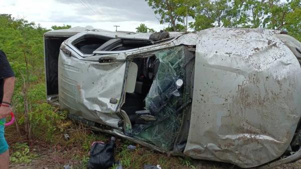 Criança de 8 anos morre em grave acidente na BR-343, próximo a Buriti dos Lopes
