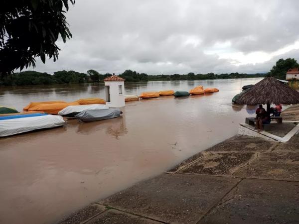 Municípios de Floriano e Luzilândia permanecem com o rio Parnaíba na cota de atenção após chuvas