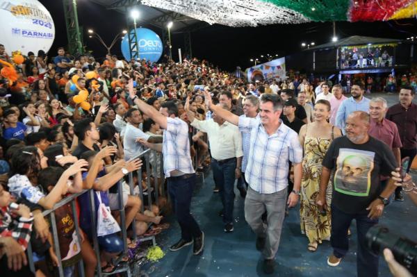 Ciro Nogueira celebra o XXIII S&atilde;o Jo&atilde;o da Parna&iacute;ba(Imagem:Ascom)