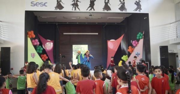 Brincando nas Férias inicia programação de lazer e diversão no Sesc Beira Rio, em Parnaíba