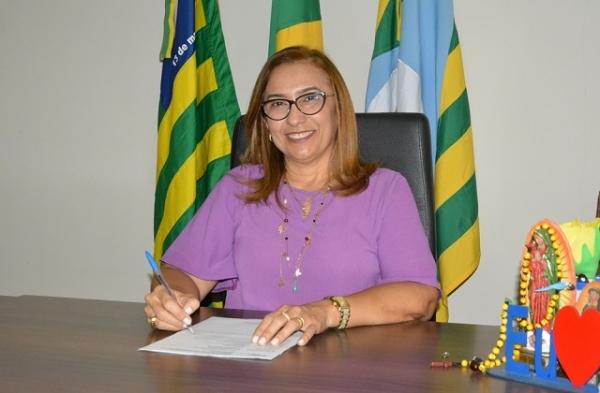 Prefeita de Guadalupe, Neidinha Lima (PSD)(Imagem:Reprodu&ccedil;&atilde;o)