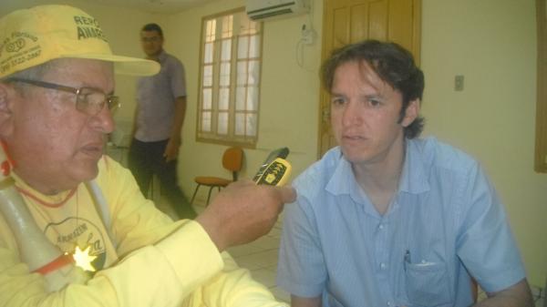 Secret&aacute;rio Municipal de Esporte, Cultura e Lazer, Maur&iacute;cio Miranda.(Imagem:FlorianoNews)