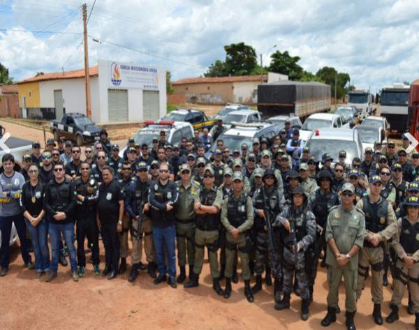 Operação integrada apreende 31 veículos e 23 presos em Uruçuí