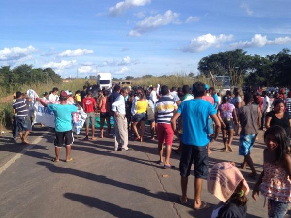 Após seis horas de interdição, BR-316 é liberada por manifestantes