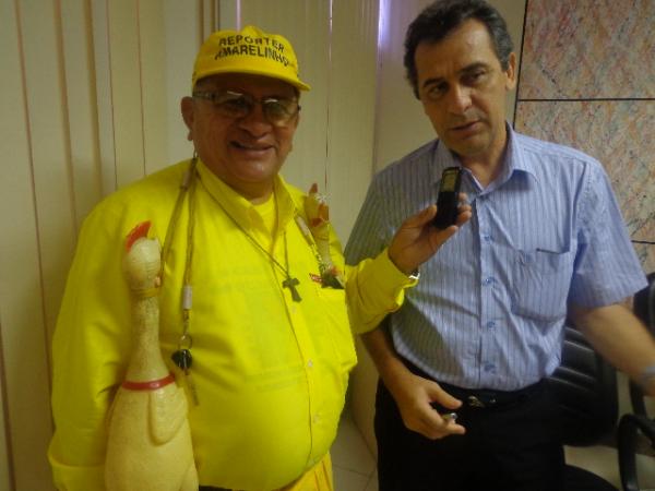 Gilberto J&uacute;nior, Prefeito de Floriano.(Imagem:FlorianoNews)