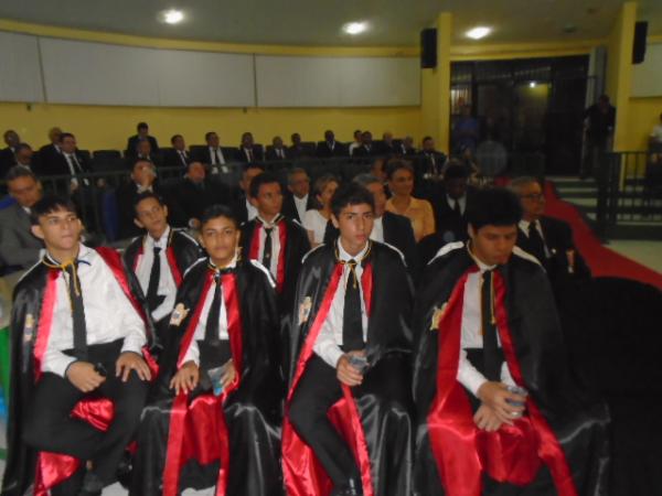 C&acirc;mara de Floriano homenageia Ordem DeMolay.(Imagem:FlorianoNews)