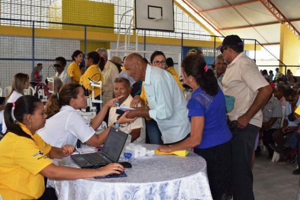Pacientes atendidos pelo Programa Olhar Bem fazem retorno m&eacute;dico.(Imagem:Waldemir Miranda)