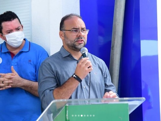 Presidente da CMF participa de solenidade na Secretaria Municipal de Saúde