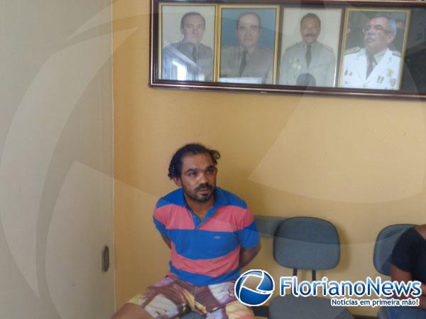 Força Tática prende acusado de latrocínio na zona rural de Floriano.(Imagem:FlorianoNews)