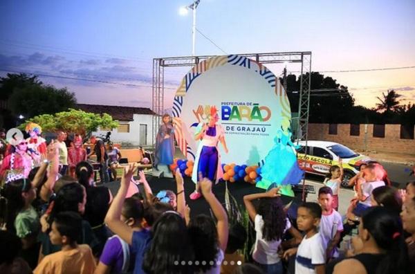 Dia das Crianças é celebrado com grande festa em Barão de Grajaú