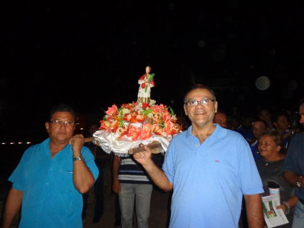 Prociss&atilde;o marcou encerramento dos festejos de S&atilde;o Raimundo Nonato em Floriano.(Imagem:FlorianoNews)