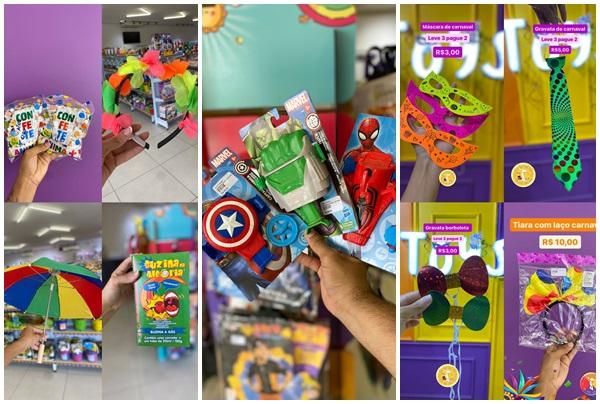  Garanta sua fantasia de Carnaval na loja Toys(Imagem:Divulga&ccedil;&atilde;o)