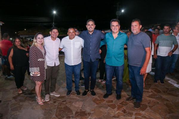  Ciro Nogueira participa do tradicional festejo de S&atilde;o Miguel Arcanjo(Imagem:Ascom)