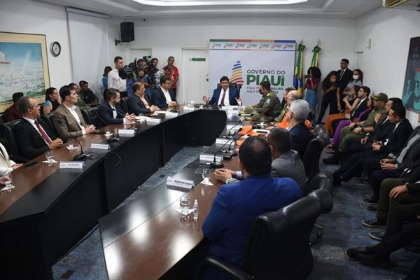 Iniciativa foi divulgada durante solenidade com o governador Rafael Fonteles.(Imagem:Francisco Gil&aacute;sio/Ccom)
