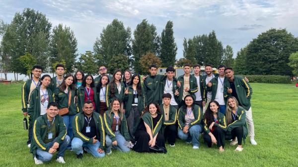 Estudantes da rede estadual iniciam imers&atilde;o tecnol&oacute;gica e cultural na Coreia do Sul(Imagem:Ascom Seduc)