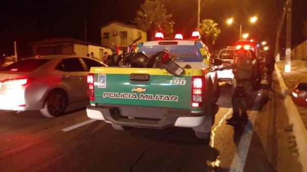 Em Floriano bandido tenta atirar em policial e &eacute; alvejado na perna(Imagem:FlorianoNews)