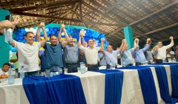 Lan&ccedil;amento da pr&eacute;-candidatura do m&eacute;dico Gilberto Jr, &agrave; prefeito de Uru&ccedil;u&iacute;.(Imagem:Divulga&ccedil;&atilde;o)