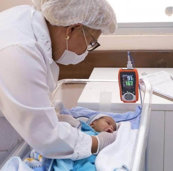 Hospital Regional Tibério Nunes se destaca pela realização de teste do coraçãozinho