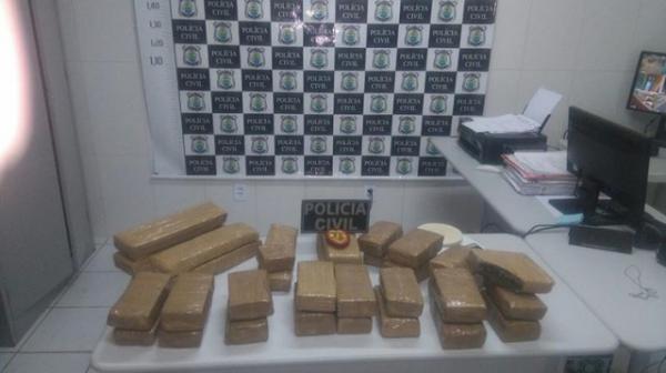 Delegacia de São Raimundo Nonato apreende droga avaliada em quase R$ 40 mil