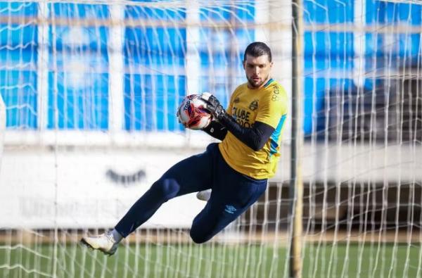 Tiago Volpi negocia saída do Grêmio após chegada de Weverton(Imagem:Lucas Uebel/Grêmio)
