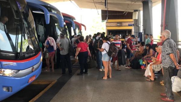 Tarifa de embarque tem reajuste de 5,13% nas rodoviárias de Teresina, Picos e Floriano