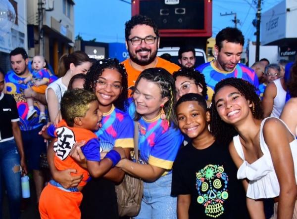 Vereadores marcam presença no Carnaval da Família na Princesa do Sul