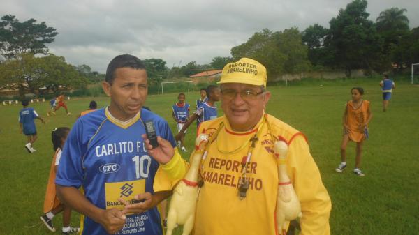 Atleta comemora aniversário com partida de futebol.(Imagem:FlorianoNews)