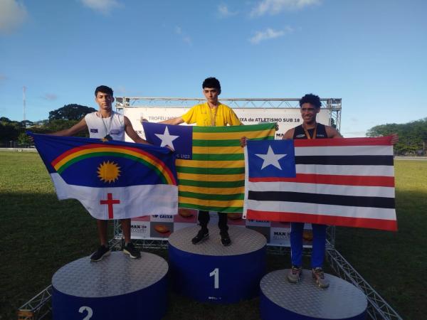 Estudante da rede estadual do Piauí é convocado para a Seleção Brasileira Sub-18 de Atletismo