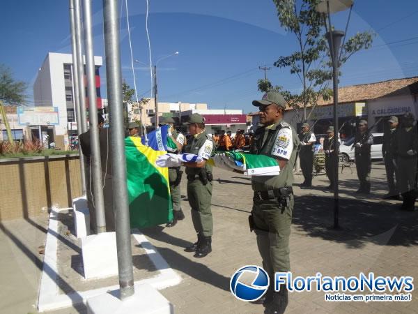 Aberta oficialmente a Semana da P&aacute;tria em Floriano.(Imagem:FlorianoNews)