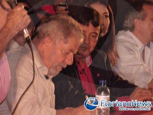 Lula vem ao Piauí para lançamento de pré-candidatura de Elmano Férrer.(Imagem:FlorianoNews)