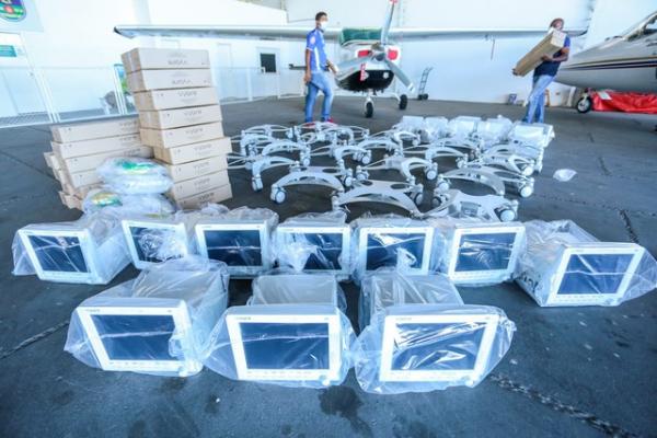 Piauí recebe mais 20 respiradores para aumentar oferta de leitos de UTI