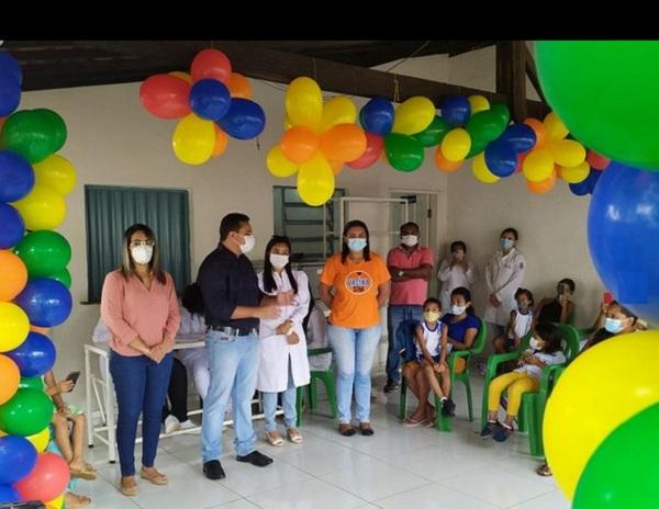 Saúde realiza fase final da vacinação de crianças em Floriano