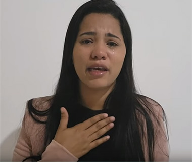 "Medo de morrer", diz Stefhany sobre supostas ameaças do ex