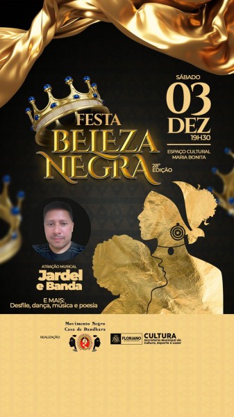 Festa da Beleza Negra encerrará a Semana da Consciência Negra em Floriano
