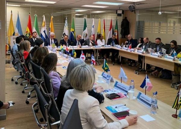 Encontro com representantes da educa&ccedil;&atilde;o da Espanha.(Imagem:Divulga&ccedil;&atilde;o)