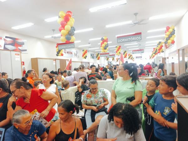  Armaz&eacute;m Para&iacute;ba reinaugura loja ampliada e modernizada em Francisco Ayres(Imagem:FlorianoNews)