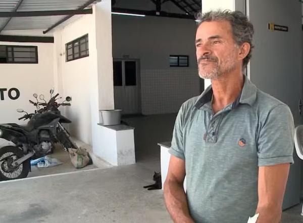 Padrasto de mulher morta por envenenamento no PI &eacute; preso suspeito do crime.(Imagem:Elbert Ribeiro/TV Clube)