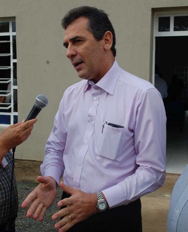 Gilberto J&uacute;nior, Prefeito de Floriano.(Imagem:Valdemir Miranda)