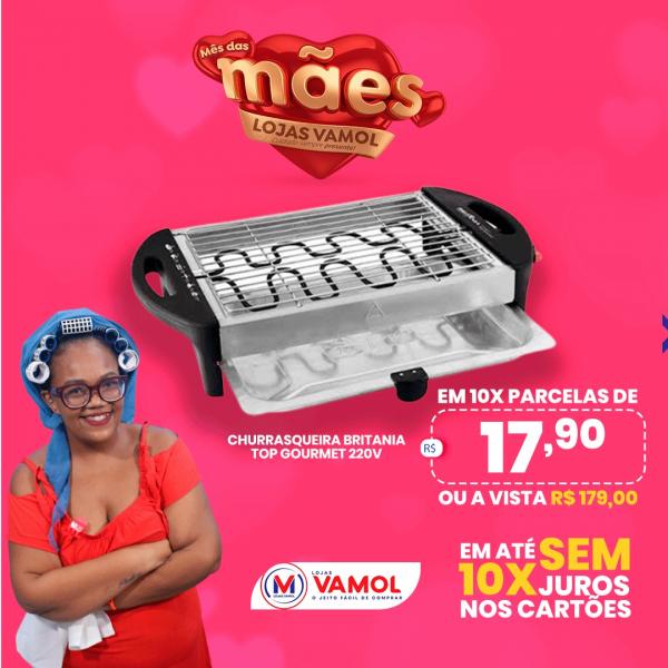 Semana especial Dia das M&atilde;es &eacute; na Lojas Vamol(Imagem:Divulga&ccedil;&atilde;o)