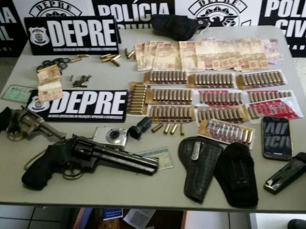 Polícia prende homem suspeito de alugar armas usadas em crimes
