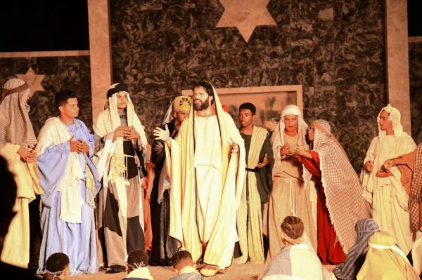 Espet&aacute;culo Paix&atilde;o de Cristo em Floriano re&uacute;ne milhares de pessoas(Imagem:CMF)