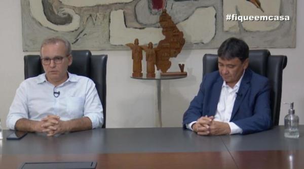 Governador do Piauí testa negativo para a Covid-19 e prefeito de Teresina fará novo exame