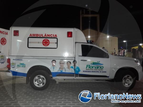 Secretaria de Sa&uacute;de de Floriano recebe nova ambul&acirc;ncia.(Imagem:FlorianoNews)