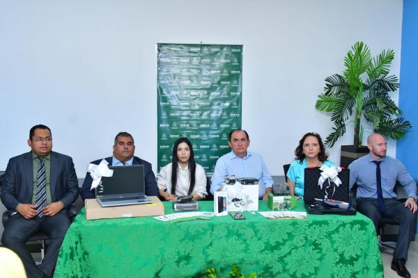 Prefeitura de Floriano equipa SEMAN para o trabalho de preserva&ccedil;&atilde;o ambiental.(Imagem:CMF)